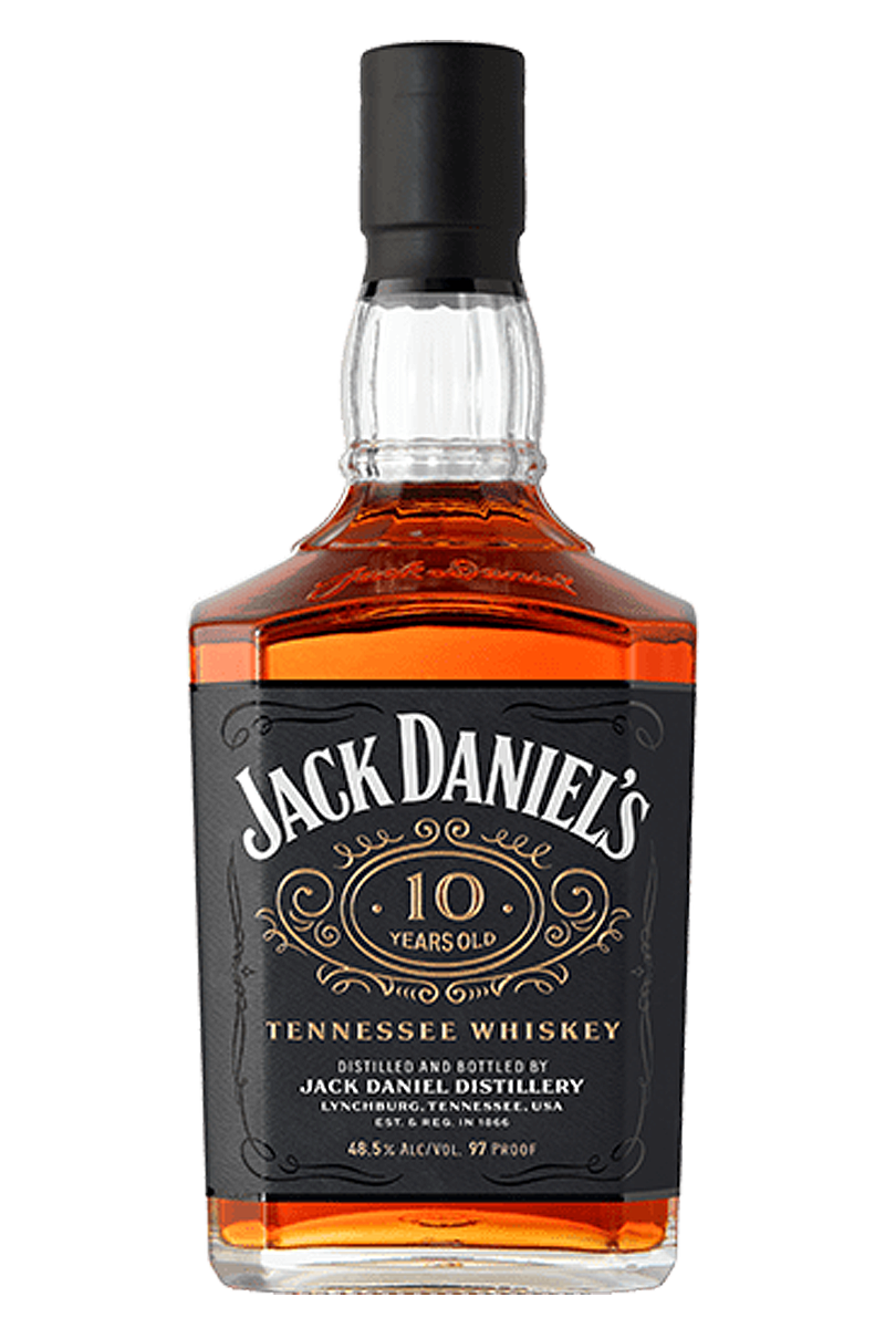 Jack Daniel's 10 Year Old Tennessee Whiskey bottle