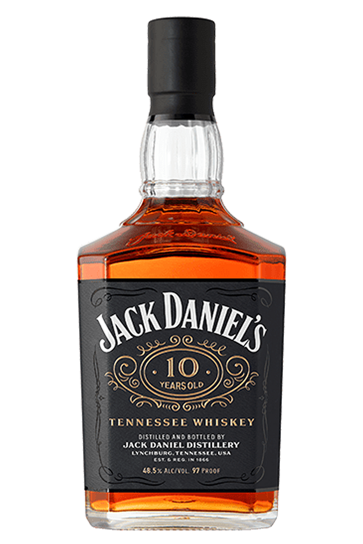 Jack Daniel's 10 Year Old Tennessee Whiskey bottle