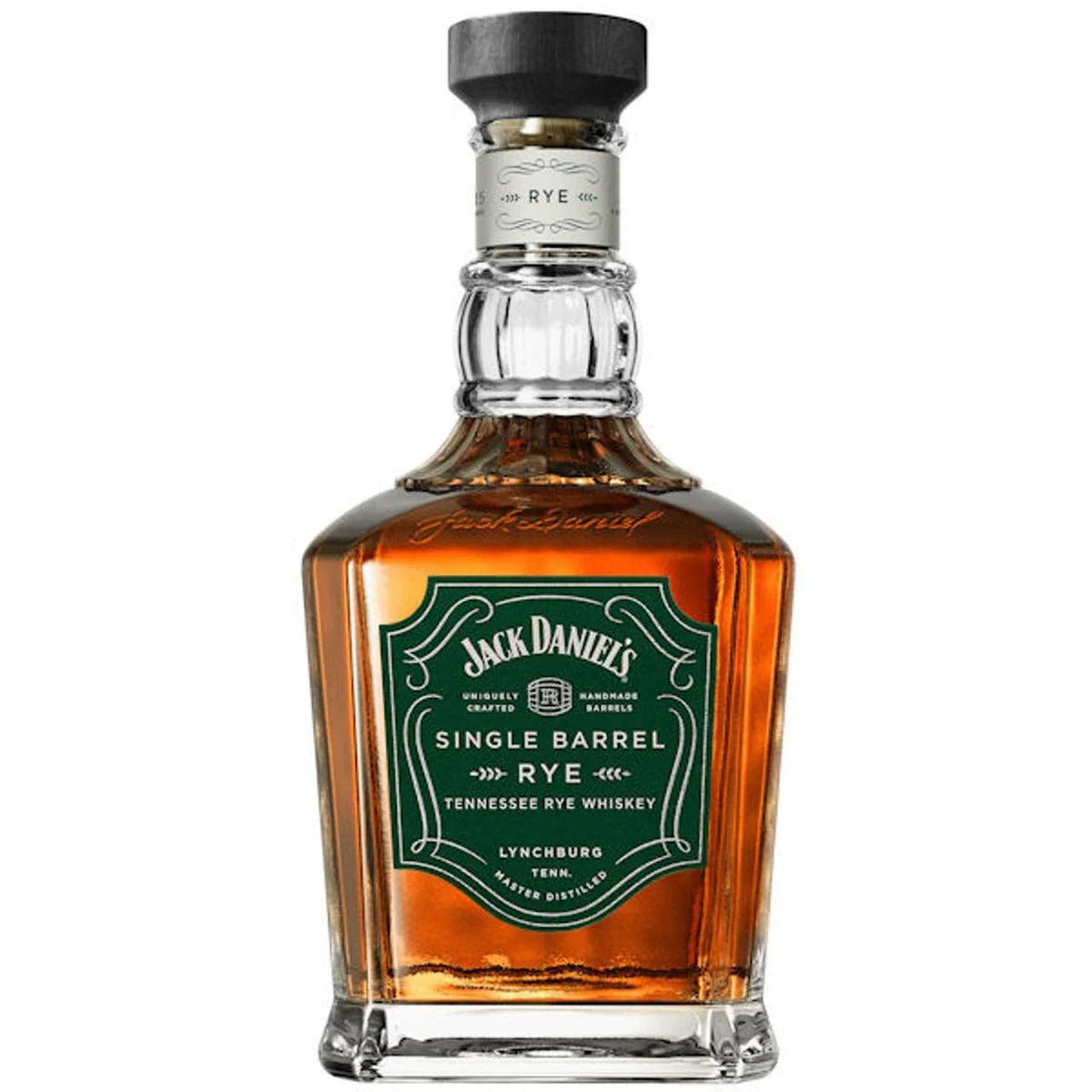 Jack Daniels Single Barrel Rye bottle