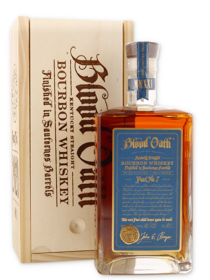 Blood Oath Pact No. 7 bottle