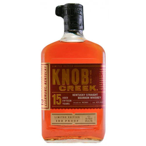 Knob Creek 15 Year Old Limited Release bottle