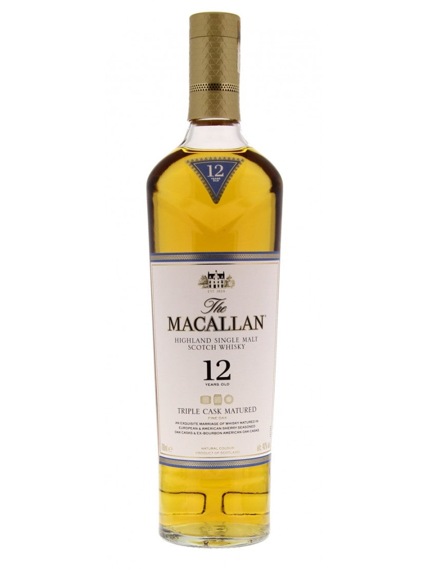 Macallan 12 Year Triple Cask bottle