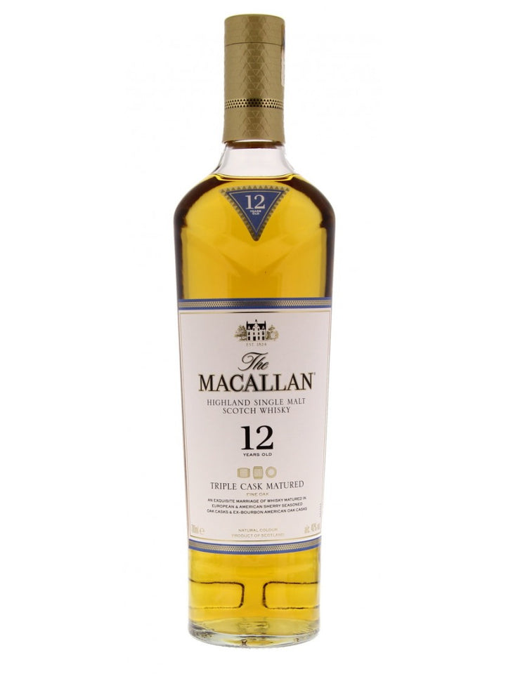 Macallan 12 Year Triple Cask bottle