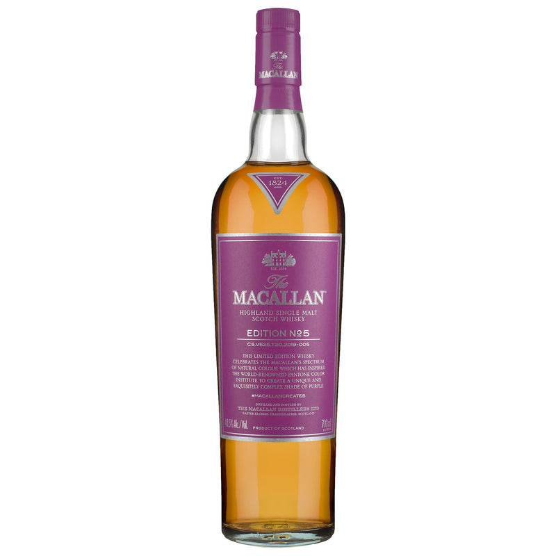 The Macallan Edition No. 5 Single Malt Scotch Whisky bottle