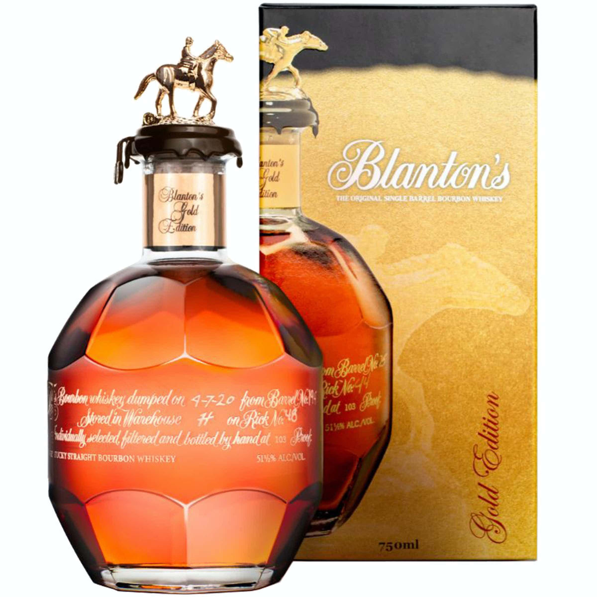 Blanton's Gold Gift Box Edition bottle