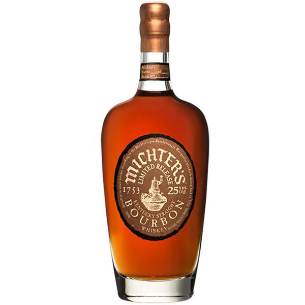 Michter's 25 Year Old Single Barrel Bourbon Whiskey bottle