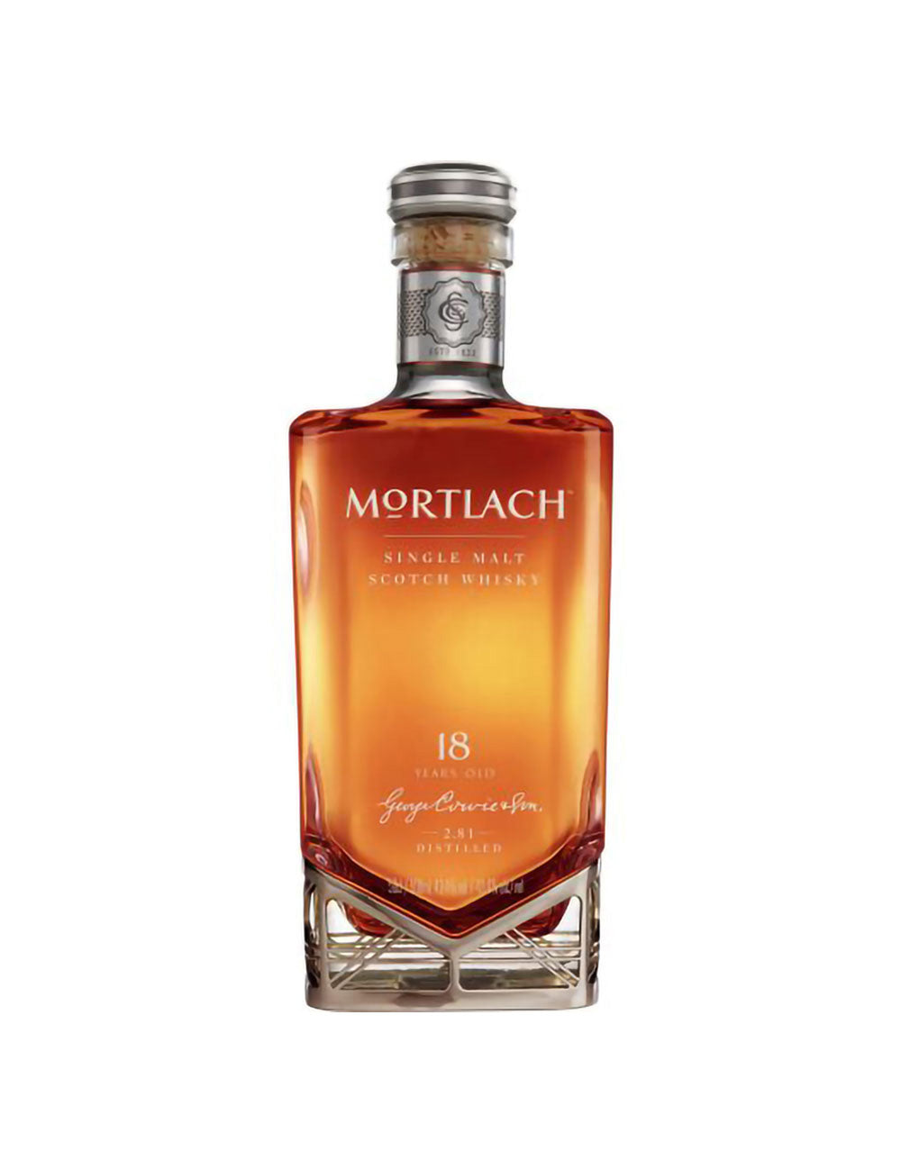 Mortlach 18 Year Old Single Malt Scotch Whisky bottle