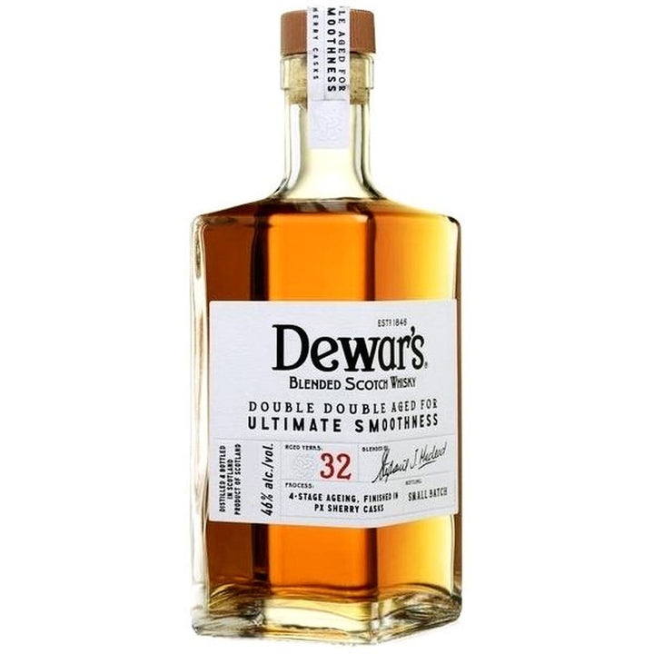 Dewar's Double Double 32 Year Old Blended Scotch Whisky bottle