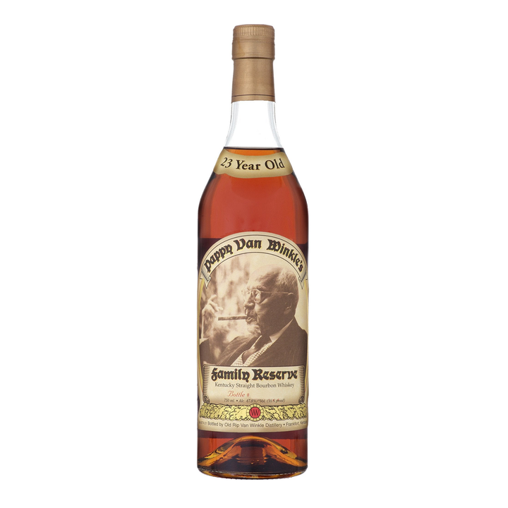 Pappy Van Winkle's 23 Year Family Reserve bottle