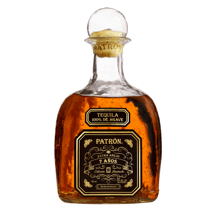Patron Extra Añejo 7 Anos Tequila Limited Edition bottle