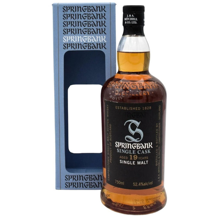 Springbank 19 Year Old Single Cask Single Malt Scotch Whisky (Cask Strength) bottle
