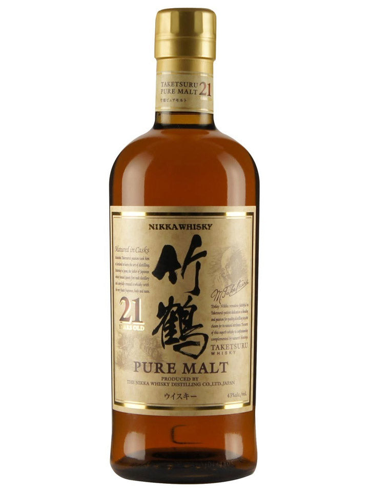 Nikka Taketsuru 21 Year Old Pure Malt Whisky bottle