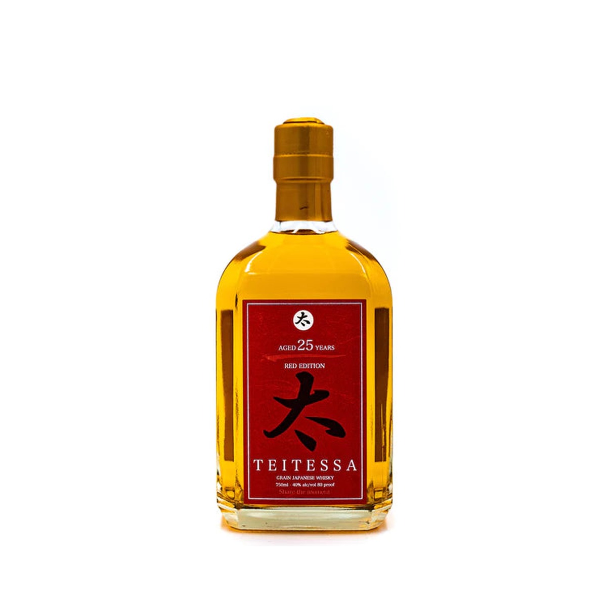 Teitessa 25 Year Old Grain Japanese Whisky bottle