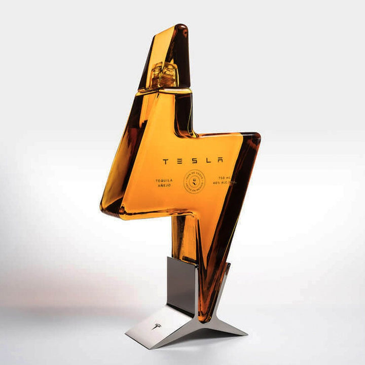 Tesla Tequila Añejo bottle