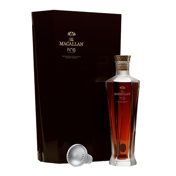 The Macallan No.6 The Masters Decanter Series Single Malt Scotch Whisky bottle