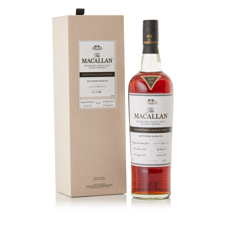 The Macallan Exceptional Single Cask 2017/ESB-2339/05 bottle