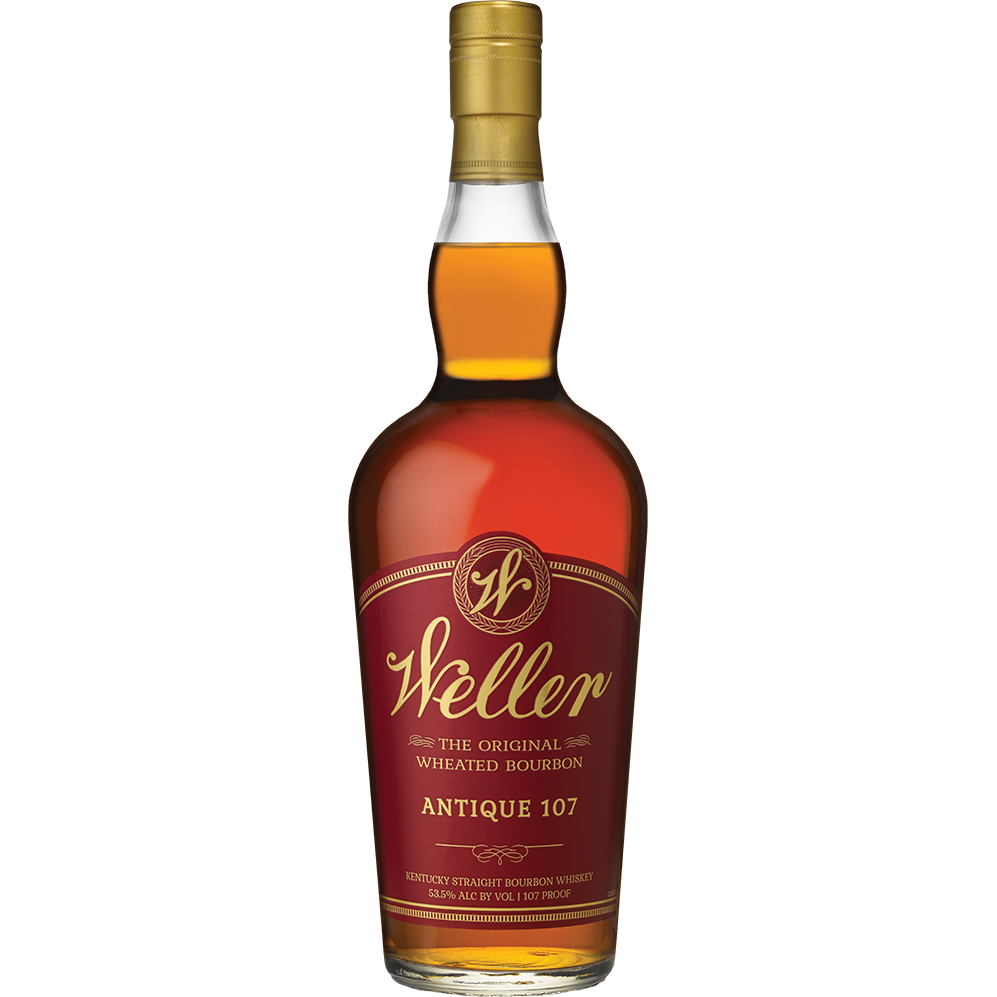 Weller Antique 107 Bourbon bottle