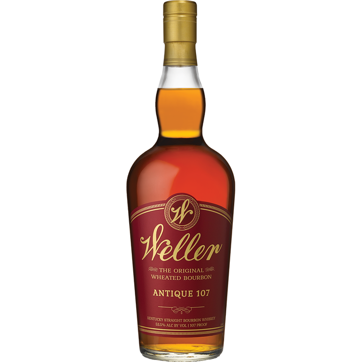 Weller Antique 107 Bourbon bottle