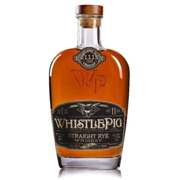 WhistlePig 11 Year Rye 111 Proof bottle