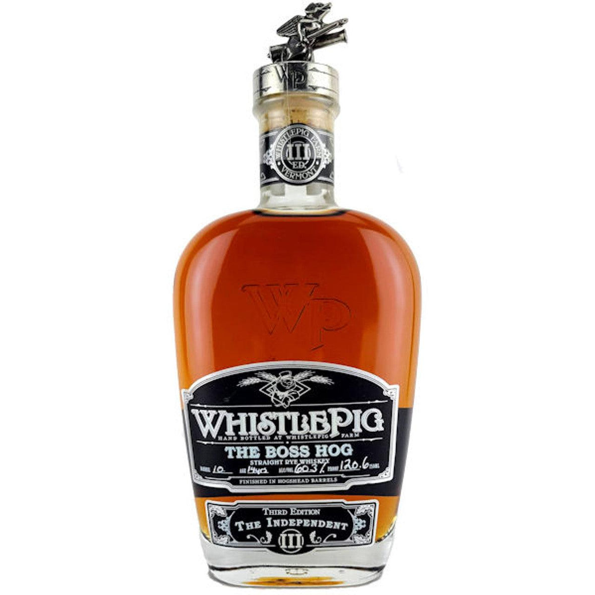 WhistlePig The Boss Hog III: The Independent bottle