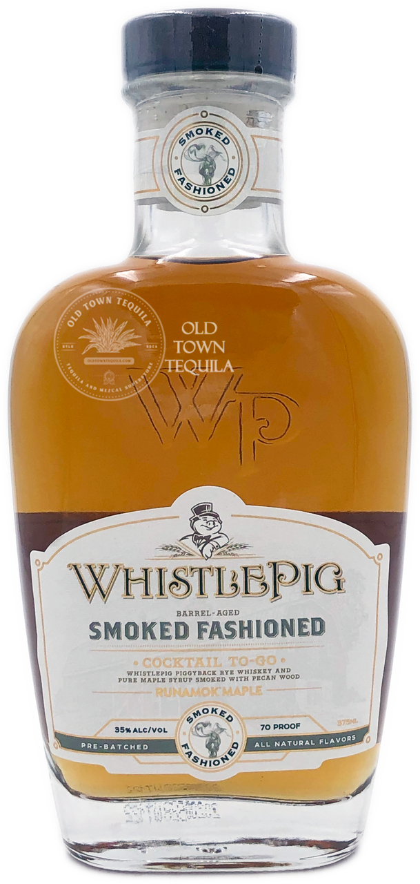WhistlePig Smoked Fashioned Cocktail To-Go 375ml bottle