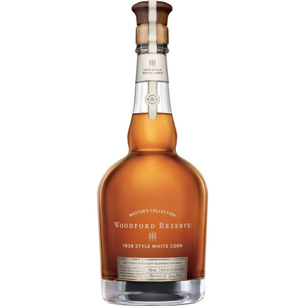 Woodford Reserve Master's Collection 1838 Style White Corn Straight Bourbon Whiskey bottle