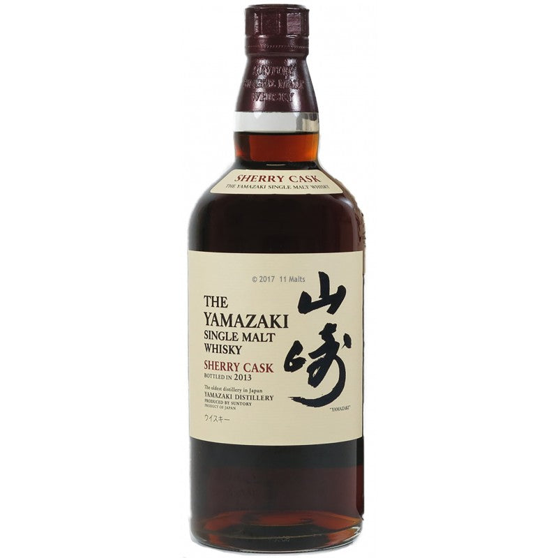 Yamazaki Sherry Cask 2013 Edition Single Malt Whisky bottle