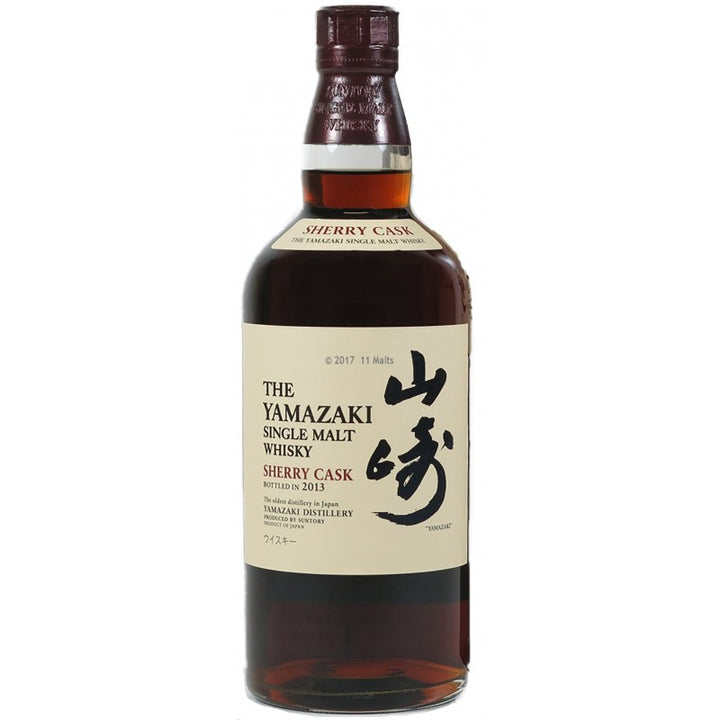 Yamazaki Sherry Cask 2013 Edition Single Malt Whisky bottle