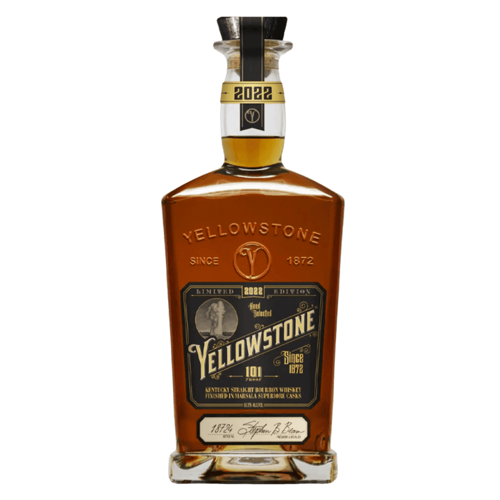 Yellowstone Limited Edition 2022 Kentucky Straight Bourbon Whiskey bottle