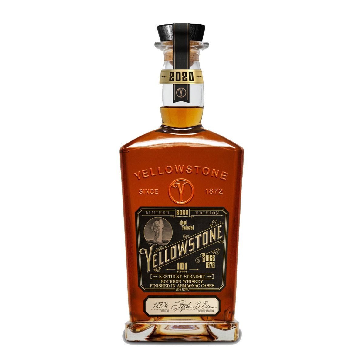 Yellowstone Limited Edition 2020 Kentucky Straight Bourbon Whiskey bottle