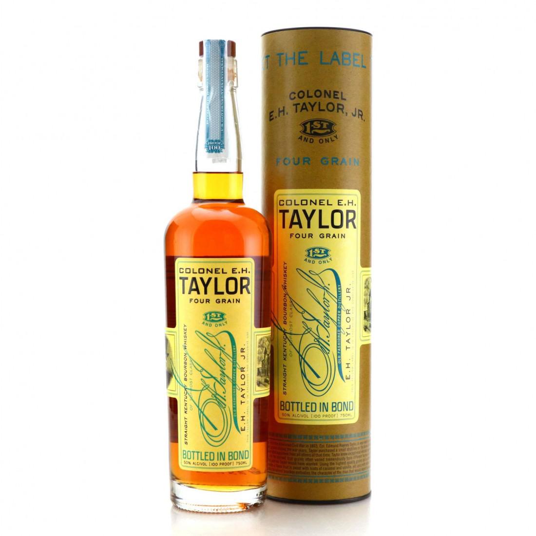 Colonel E.H. Taylor, Jr. Four Grain Bourbon Whiskey bottle